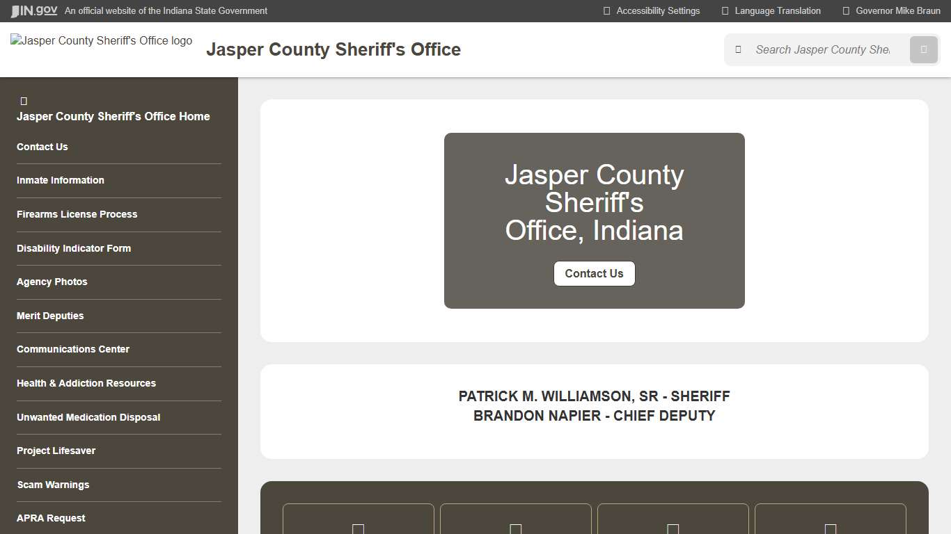 Jasper County Sheriff's Office: Home